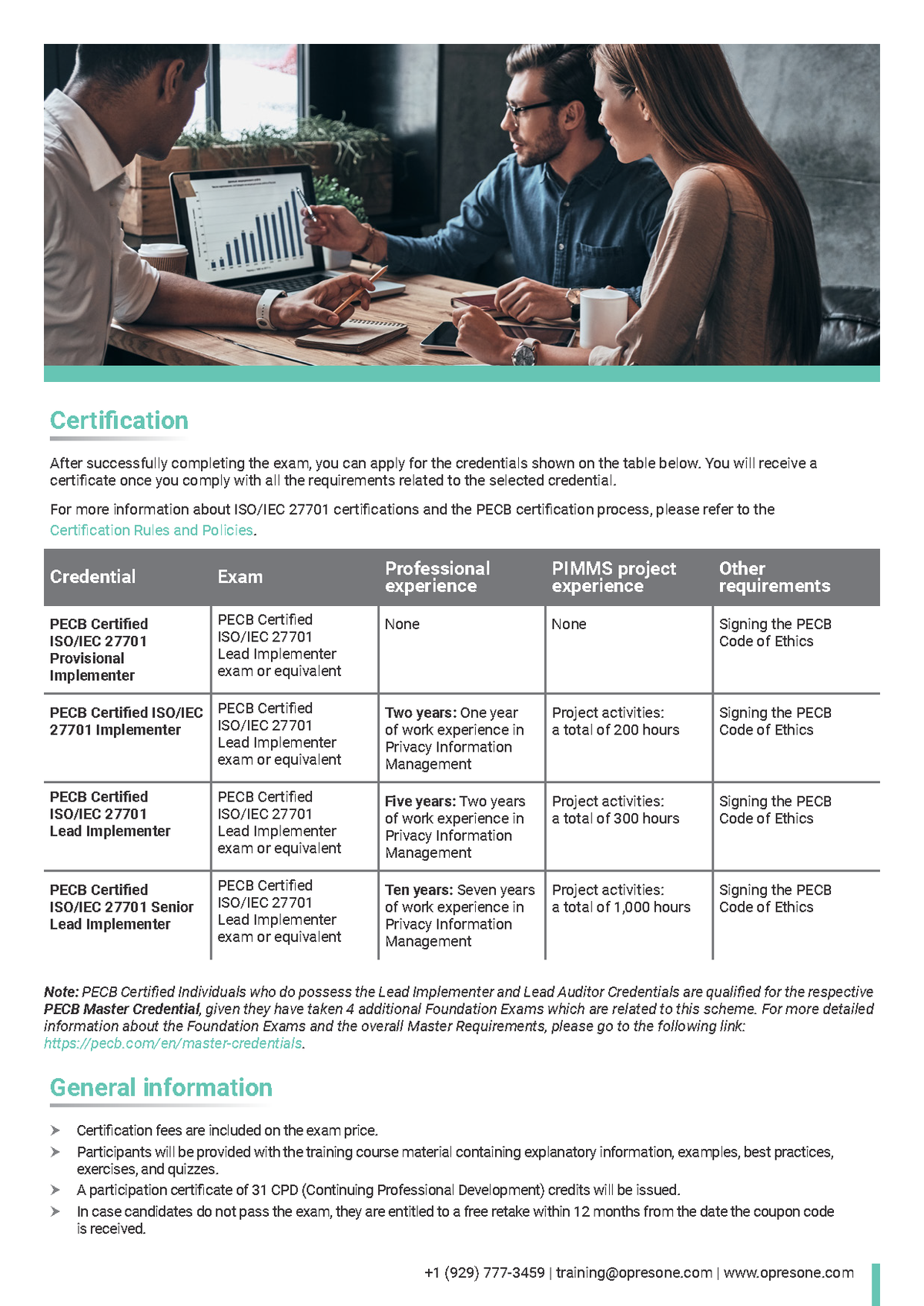ISO/IEC 27701 Lead Implementer Certification Course