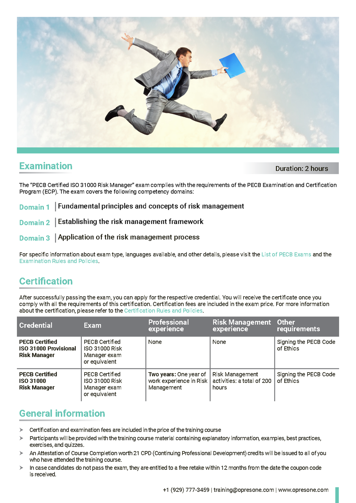 ISO 31000 Risk Manager Certification Course