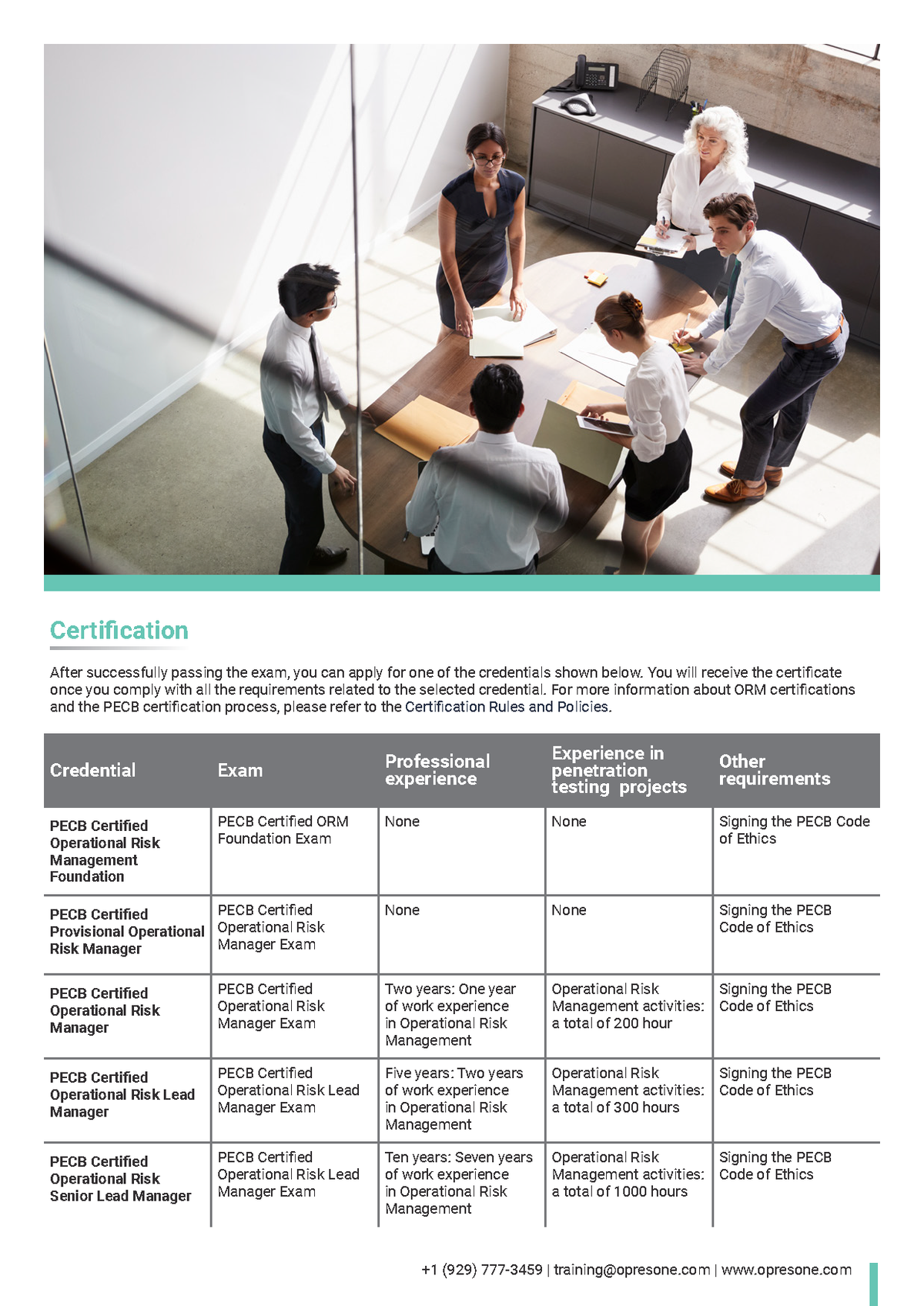 Operational Risk Management in Financial Institutions Training Course