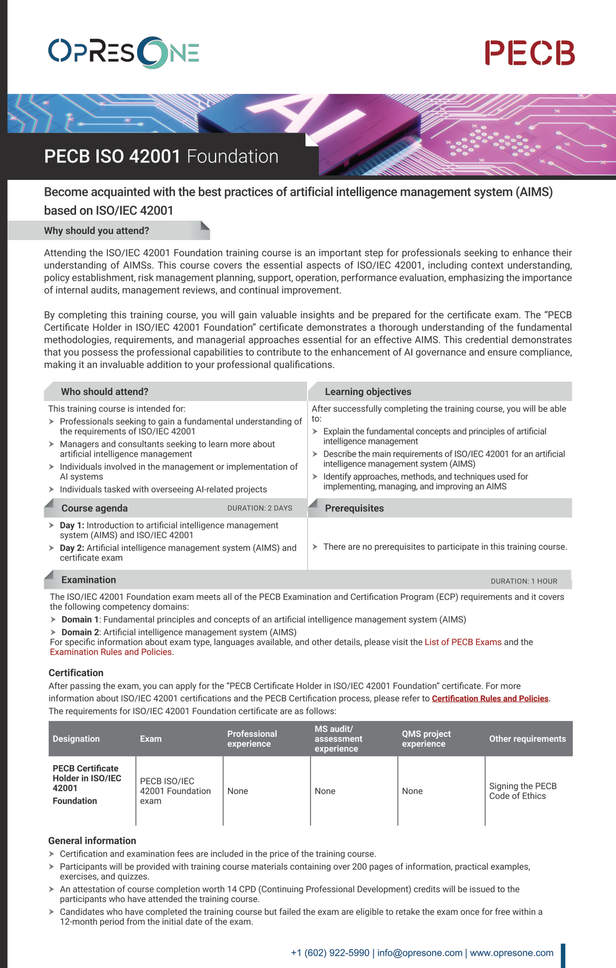 ISO 42001 Foundation