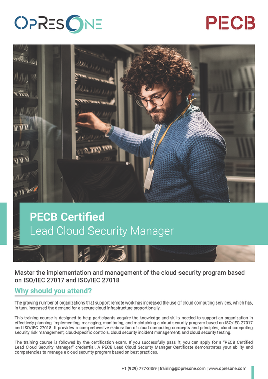 Lead Cloud Security Manager Certification Course