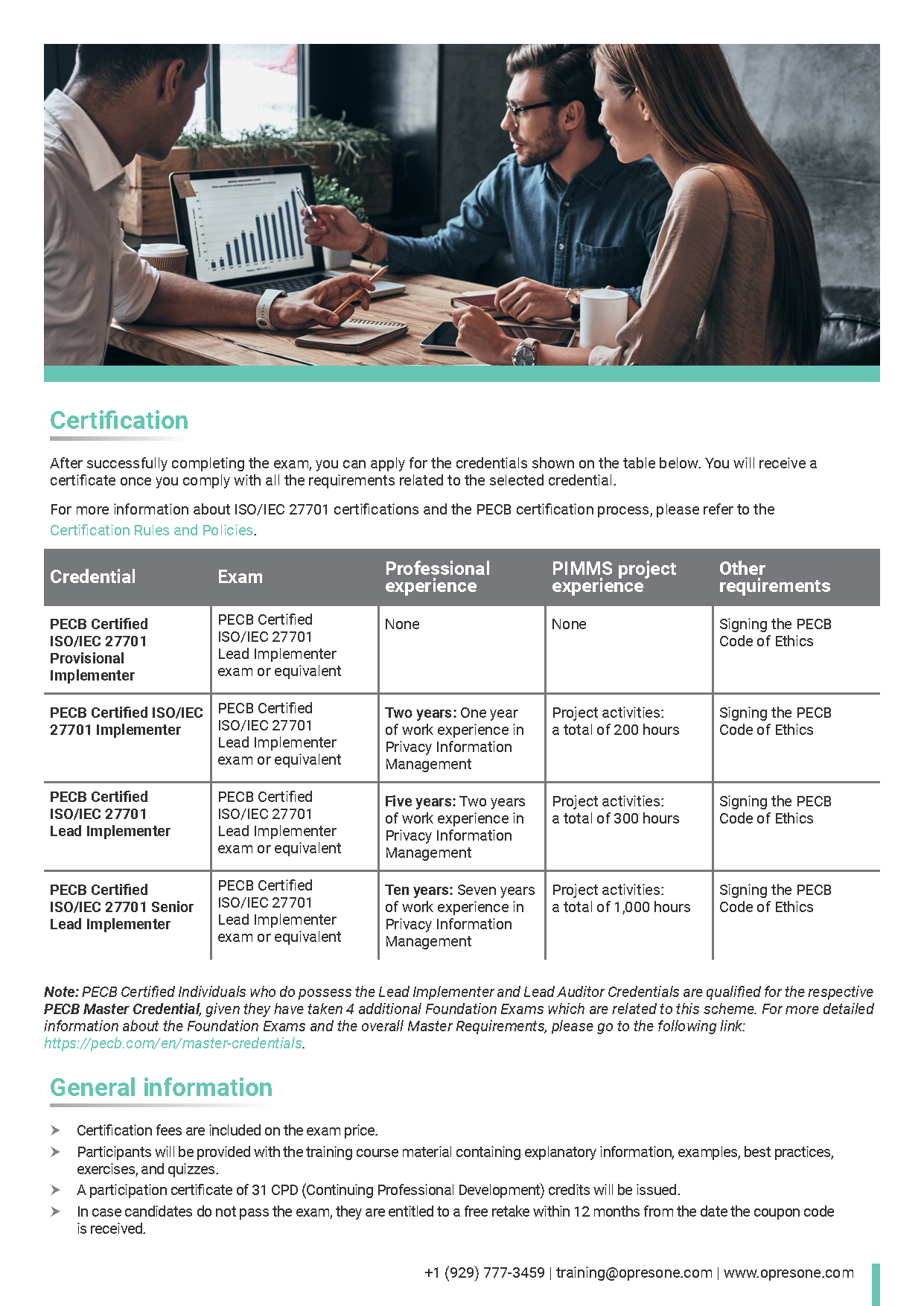 ISO/IEC 27701 Lead Implementer Certification Course