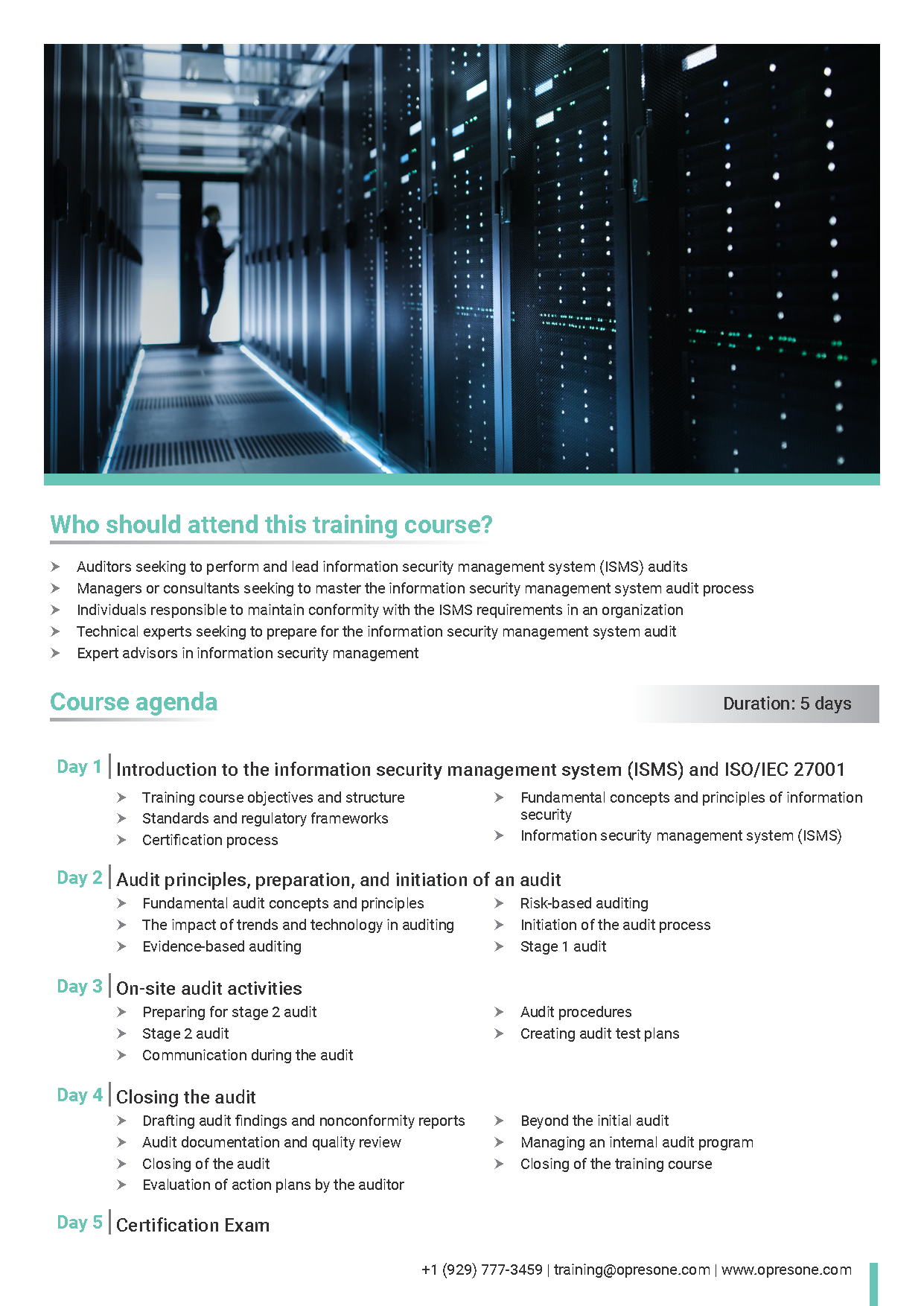 ISO 27001 Lead Auditor Certification Course