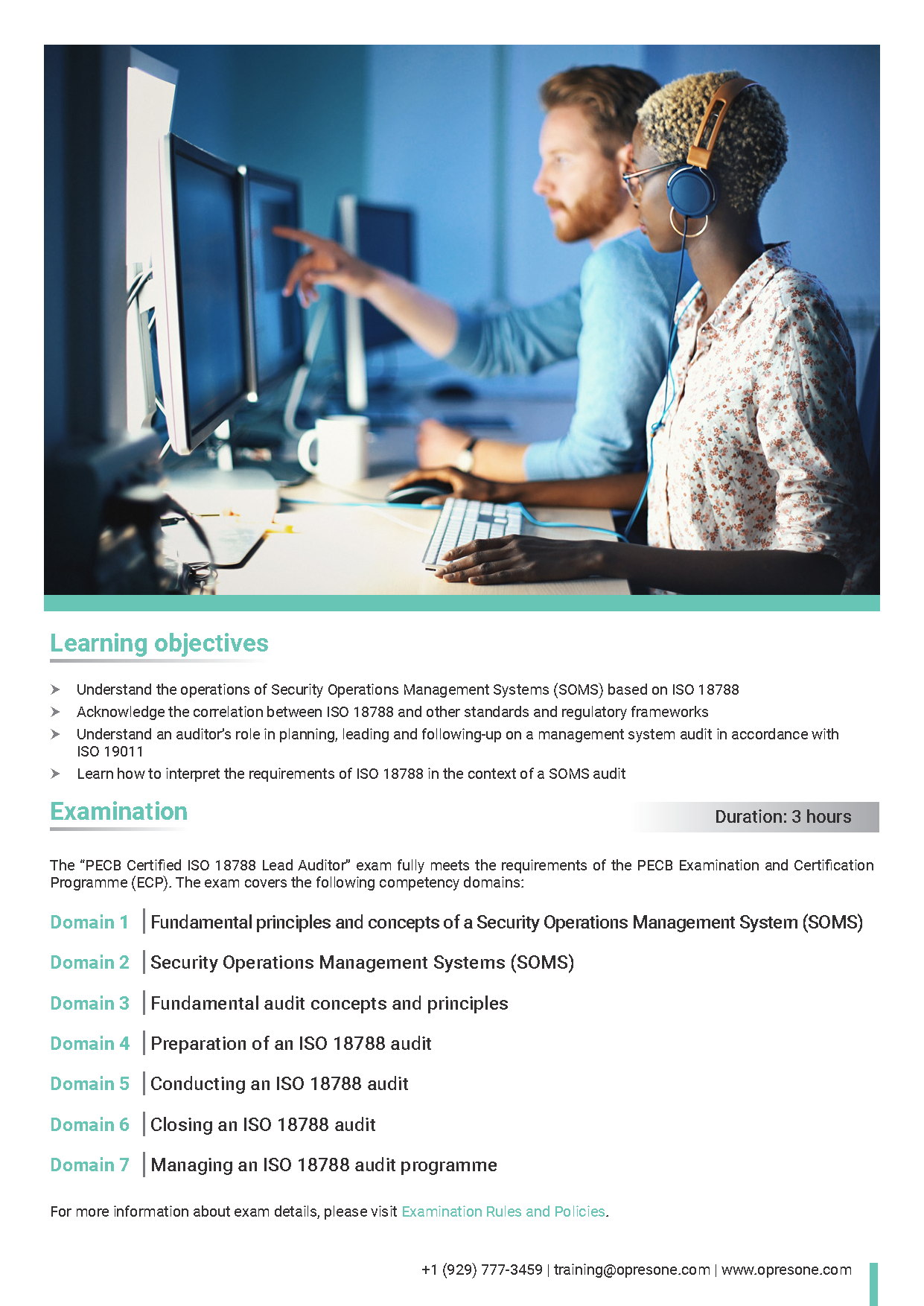 ISO 18788 Lead Auditor Certification Course