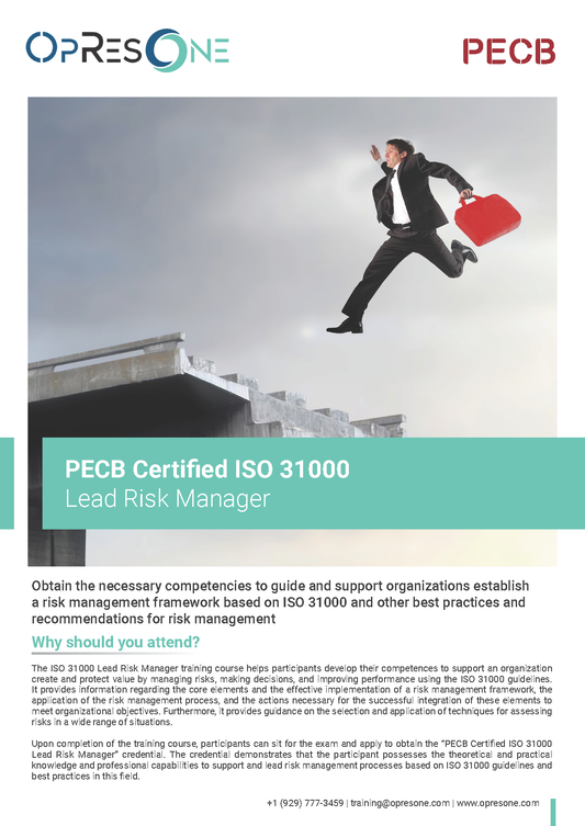 ISO 31000 Lead Risk Manager Certification Course