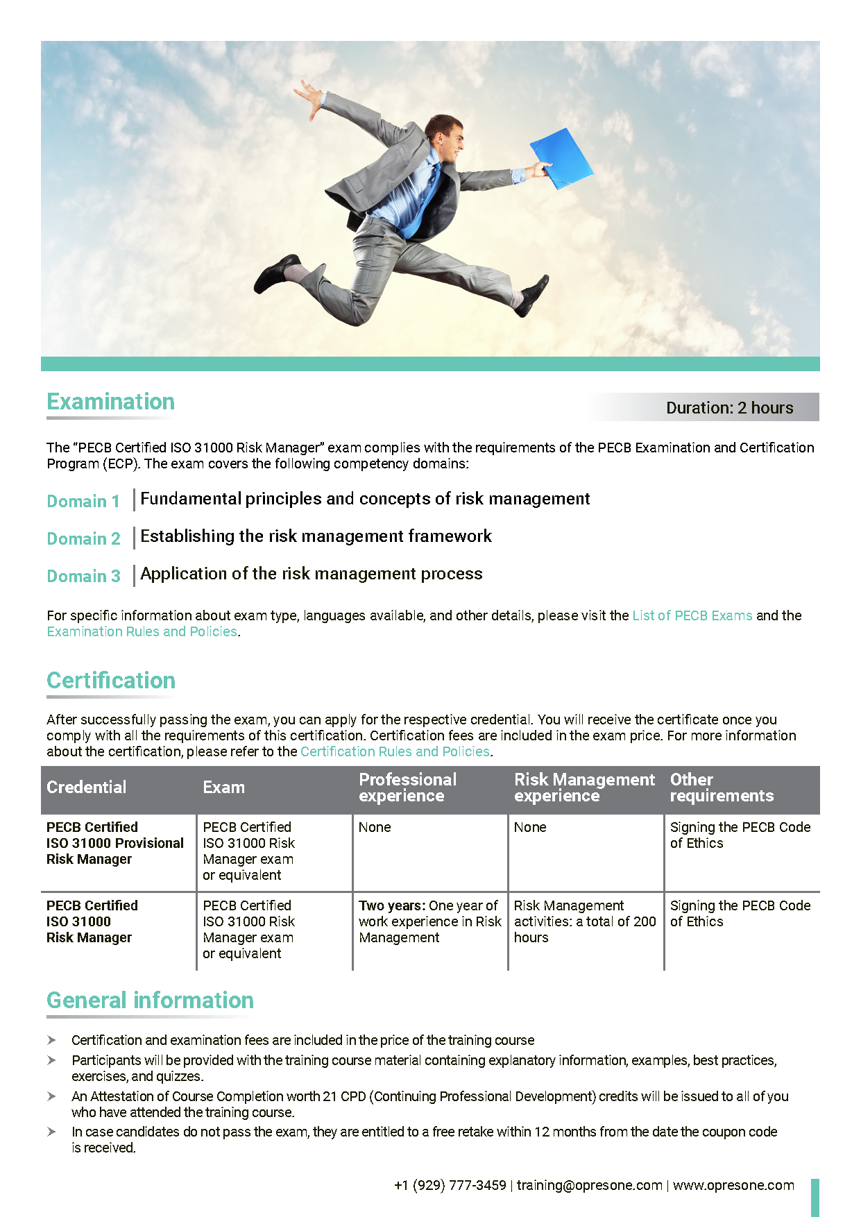 ISO 31000 Risk Manager Certification Course