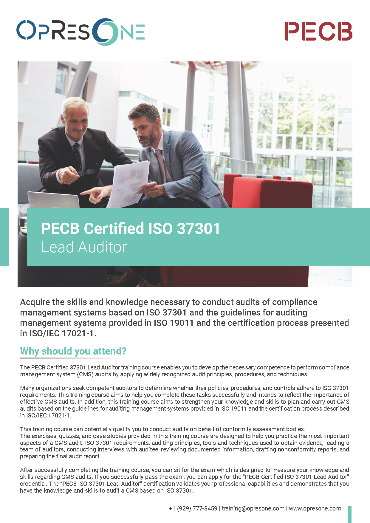 ISO 37301 Lead Auditor