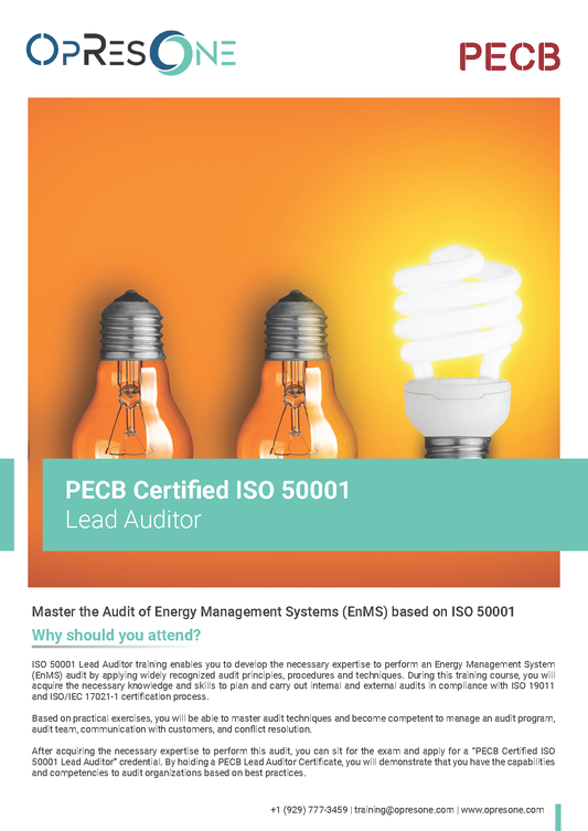 ISO 50001 Lead Auditor Certification Course