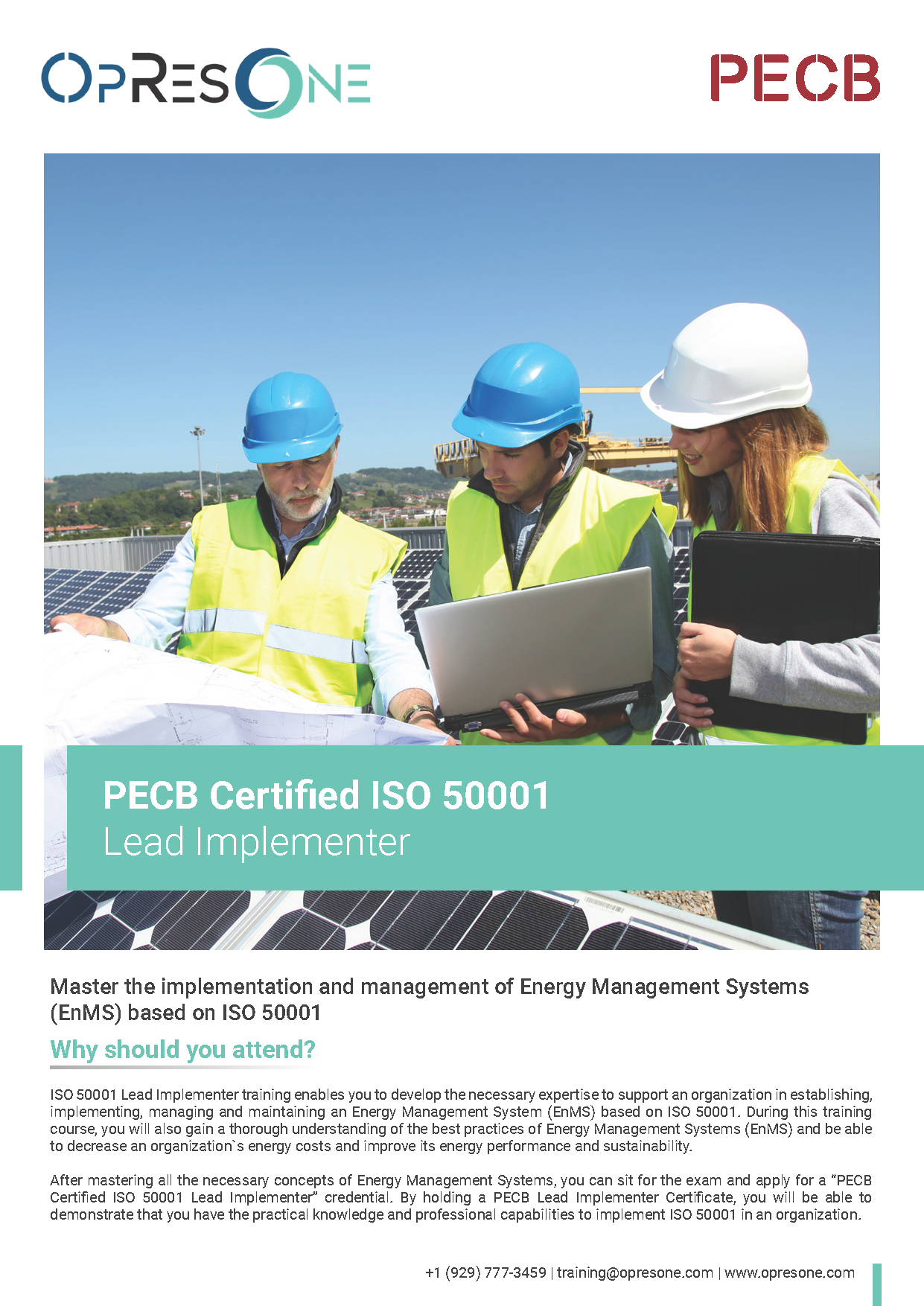 ISO 50001 Lead Implementer Certification Course