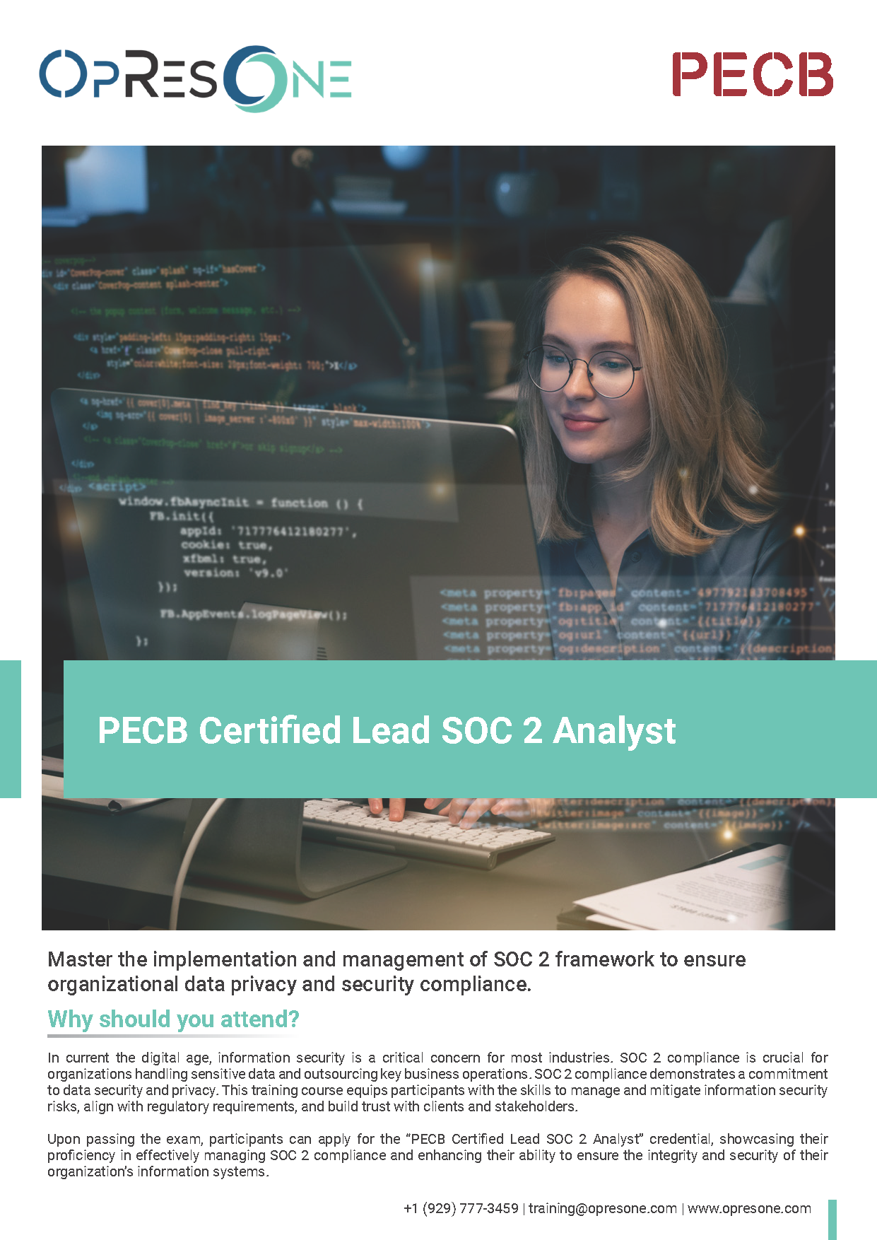 Lead SOC 2 Analyst Certification Course