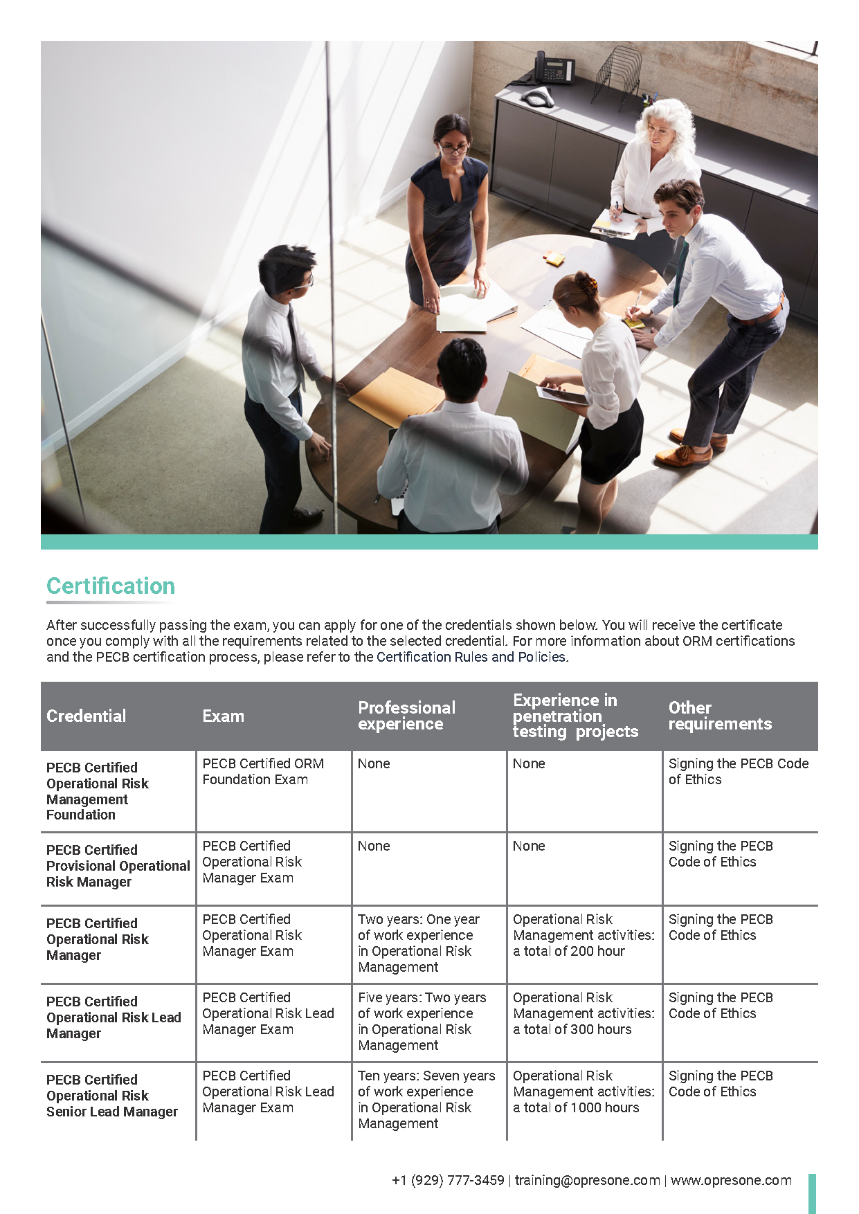 Operational Risk Management in Financial Institutions Training Course