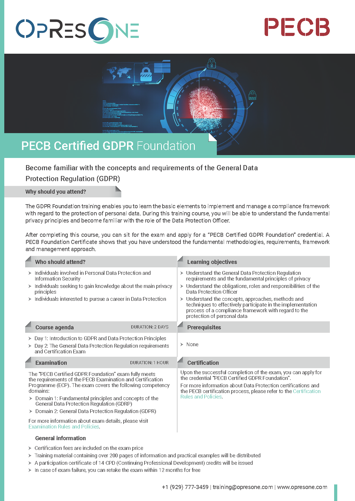 GDPR - Foundation Course