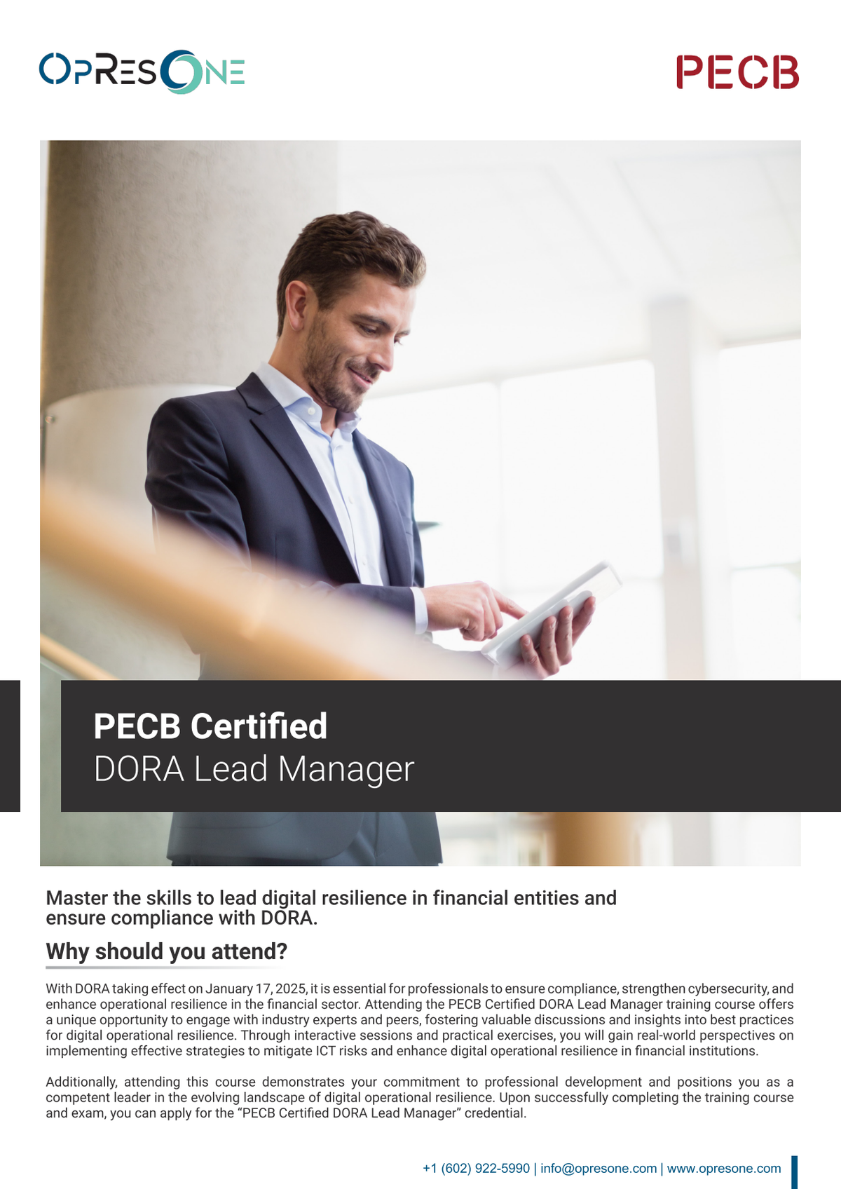 D.O.R.A. Lead Manager Certification Course
