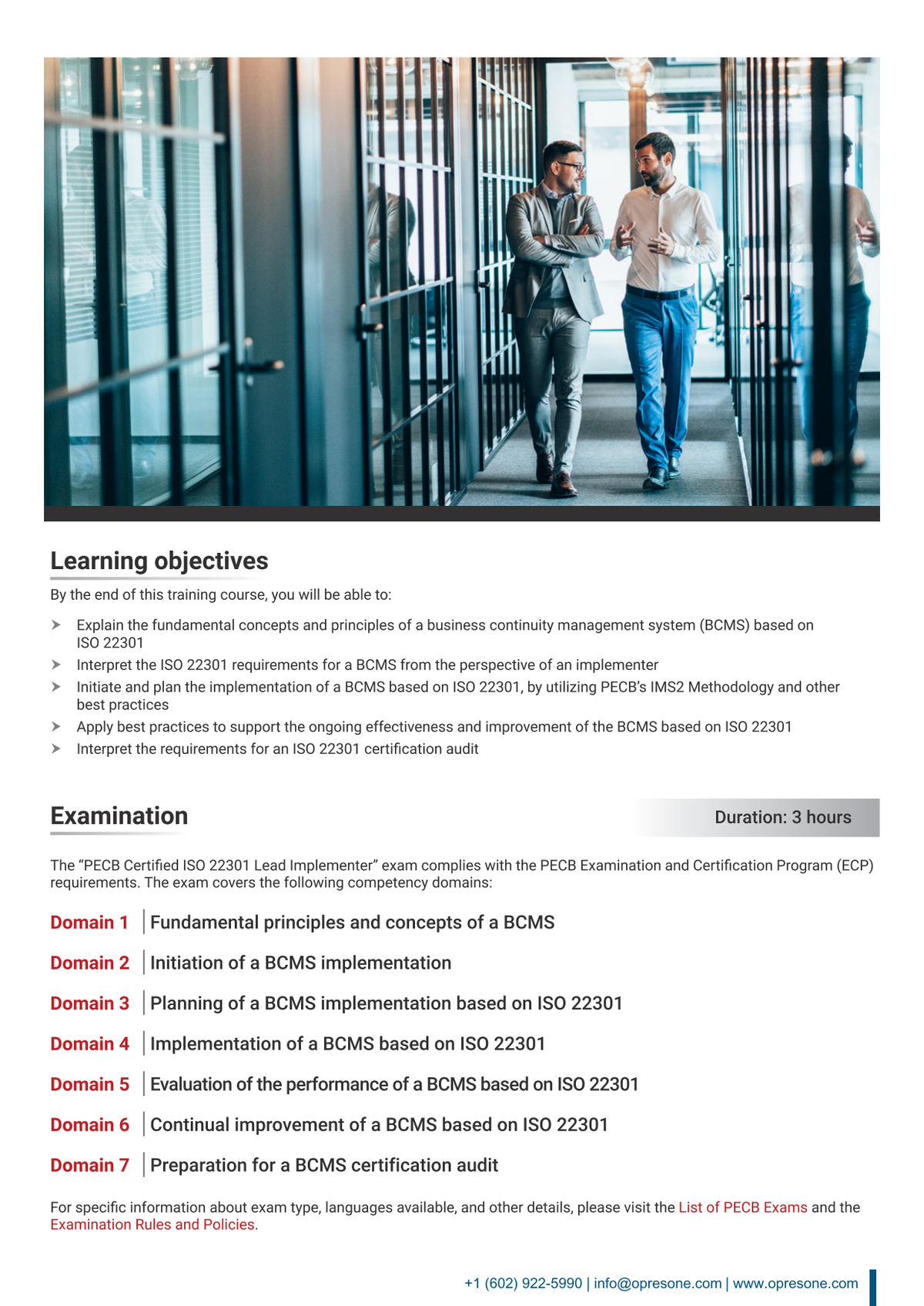 ISO 22301 Lead Implementer Certification Course