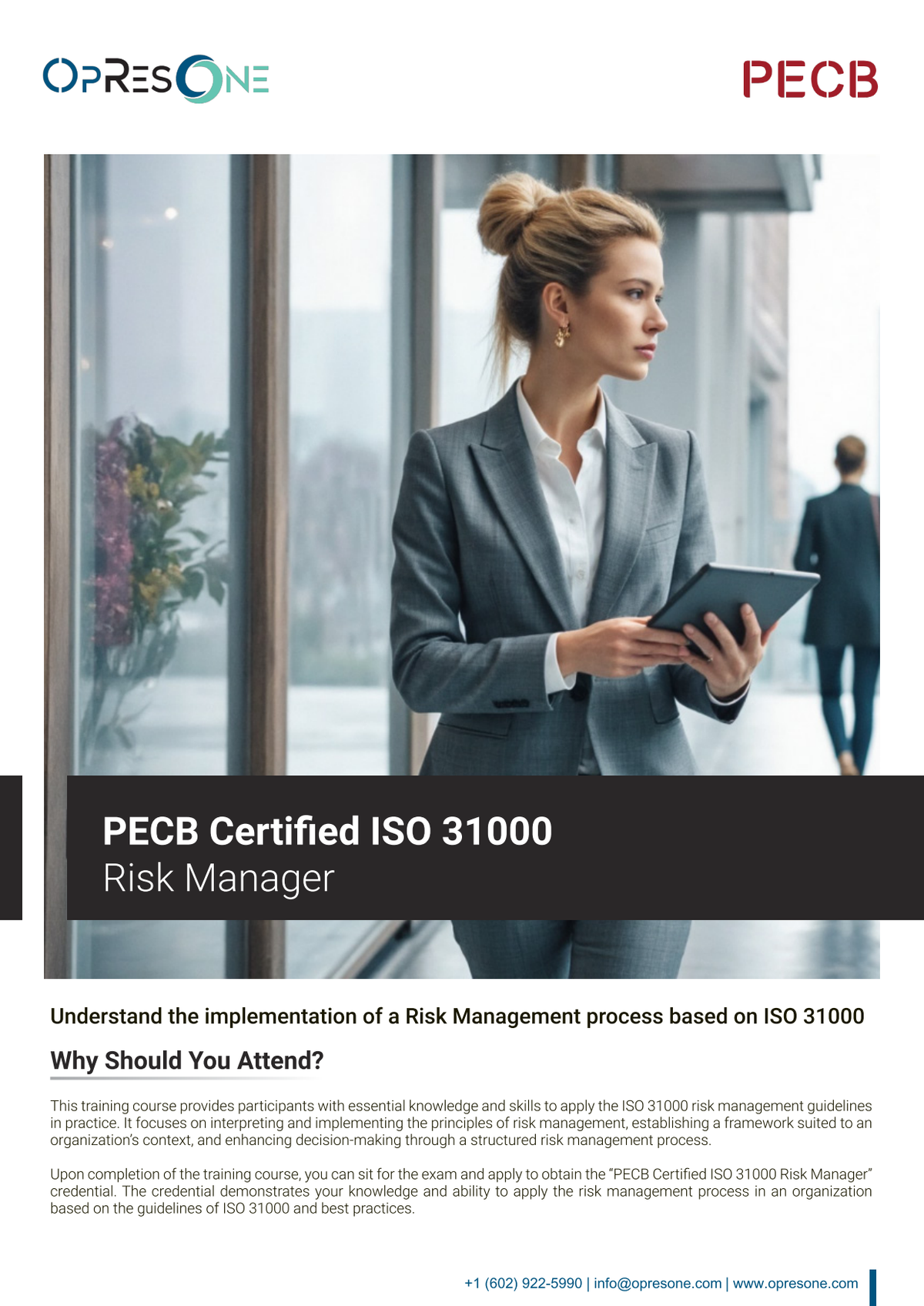 ISO 31000 Risk Manager Certification Course
