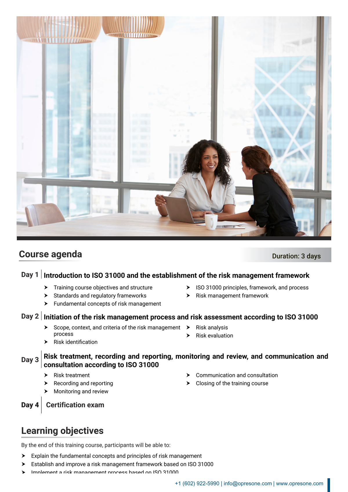 ISO 31000 Risk Manager Certification Course