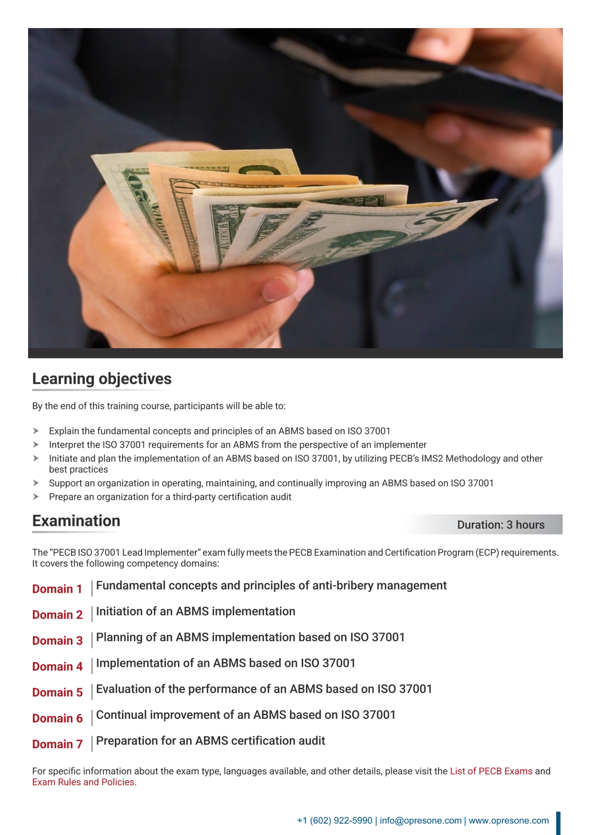 ISO 37001 Lead Implementer Certification Course