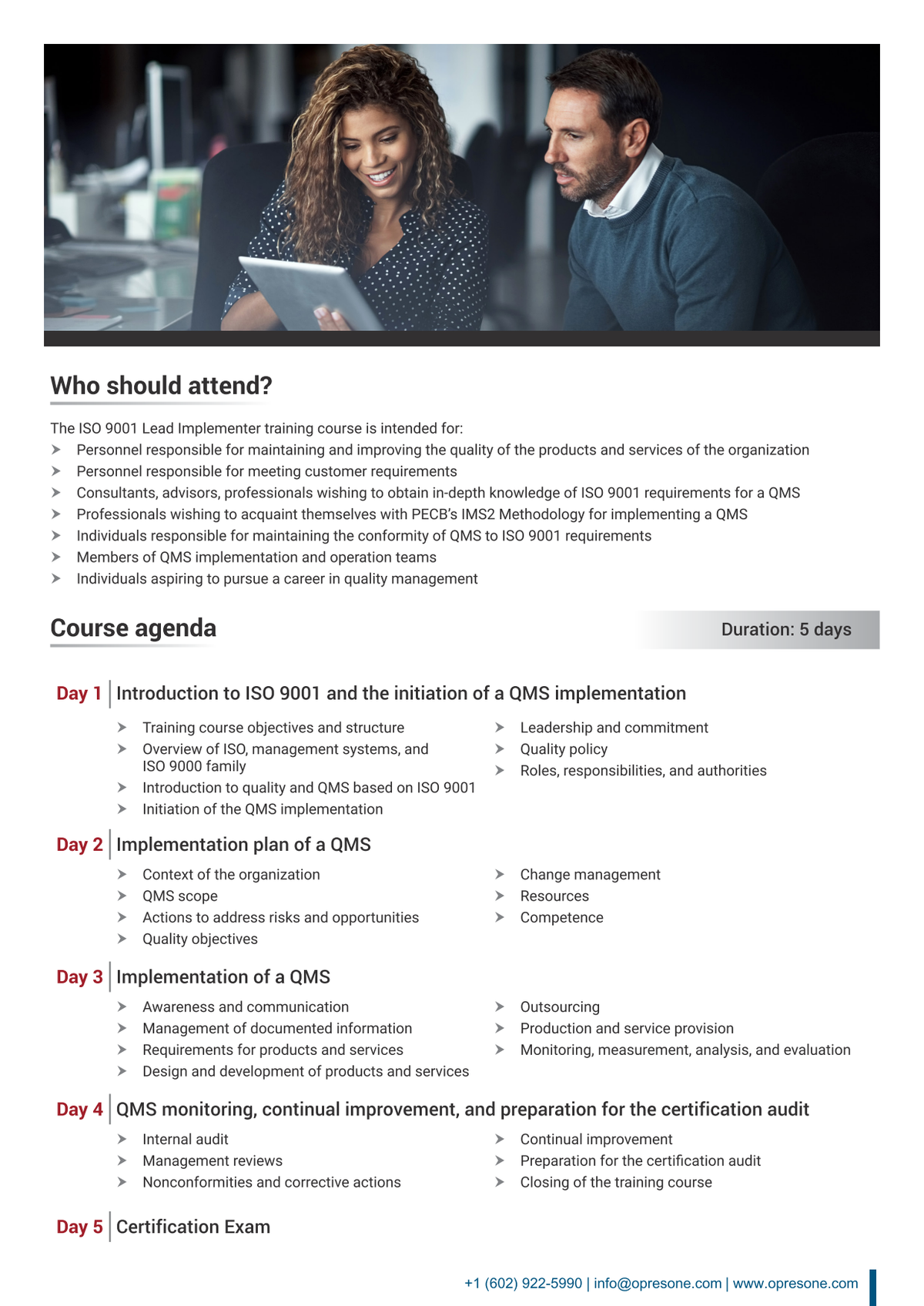 ISO 9001 Lead Implementer