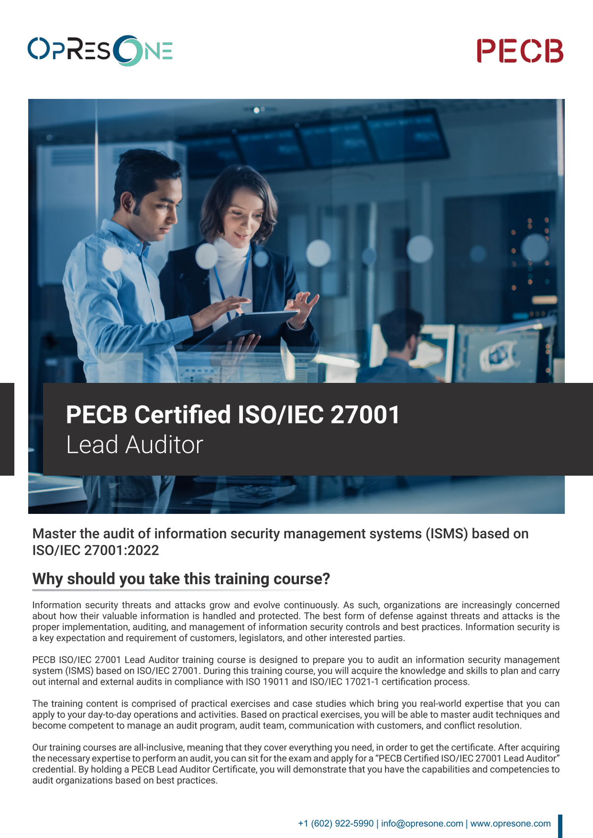 ISO 27001 Lead Auditor Certification Course