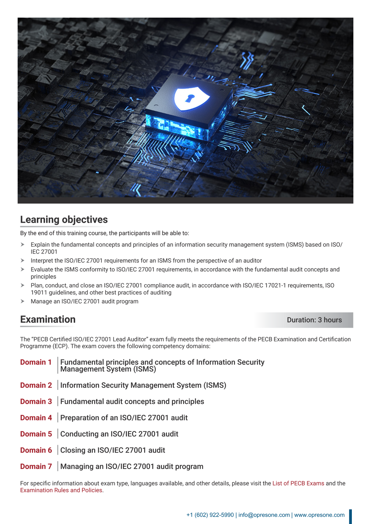 ISO 27001 Lead Auditor Certification Course