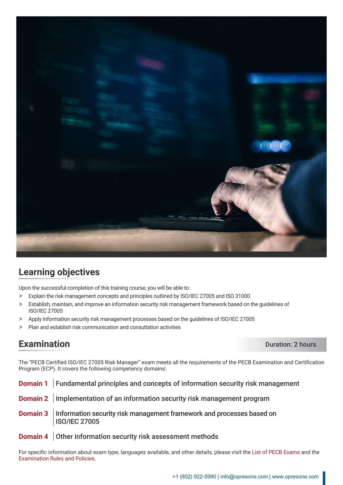 ISO/IEC 27005 Information Security Risk Manager
