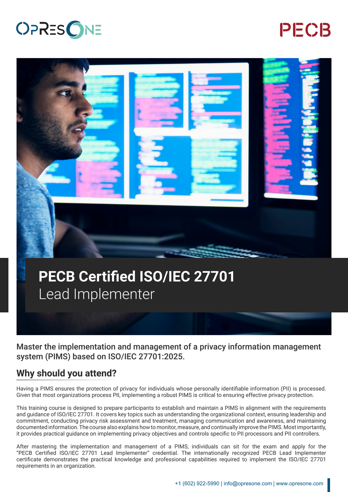 ISO/IEC 27701 Lead Implementer Certification Course