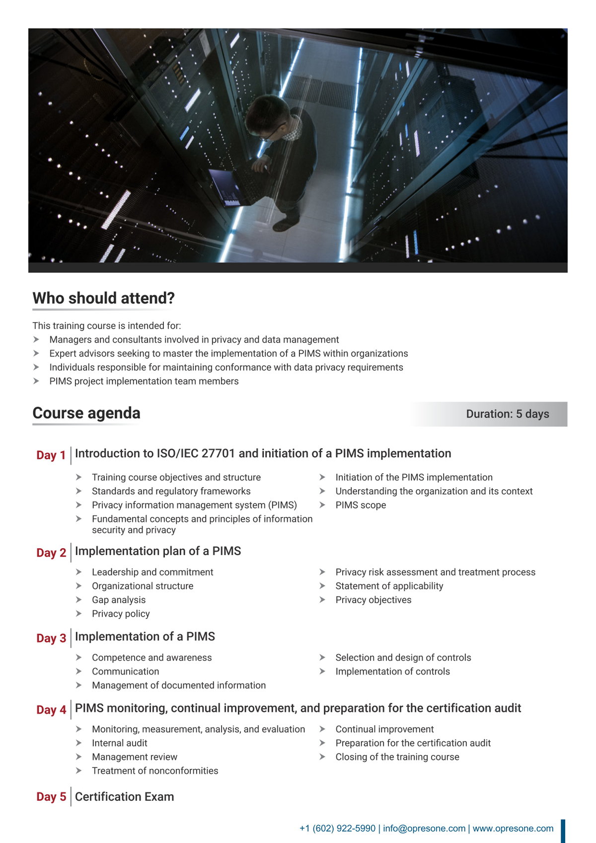 ISO/IEC 27701 Lead Implementer Certification Course