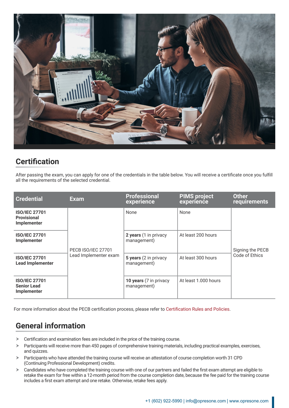 ISO/IEC 27701 Lead Implementer Certification Course