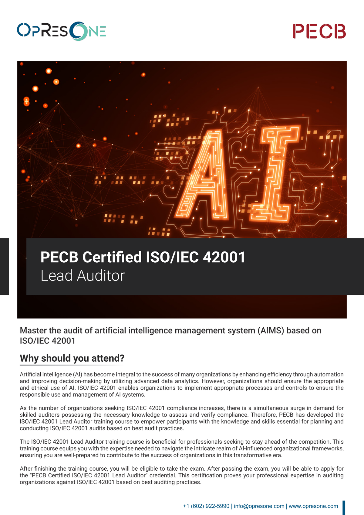 ISO 42001 Lead Auditor Certification Course