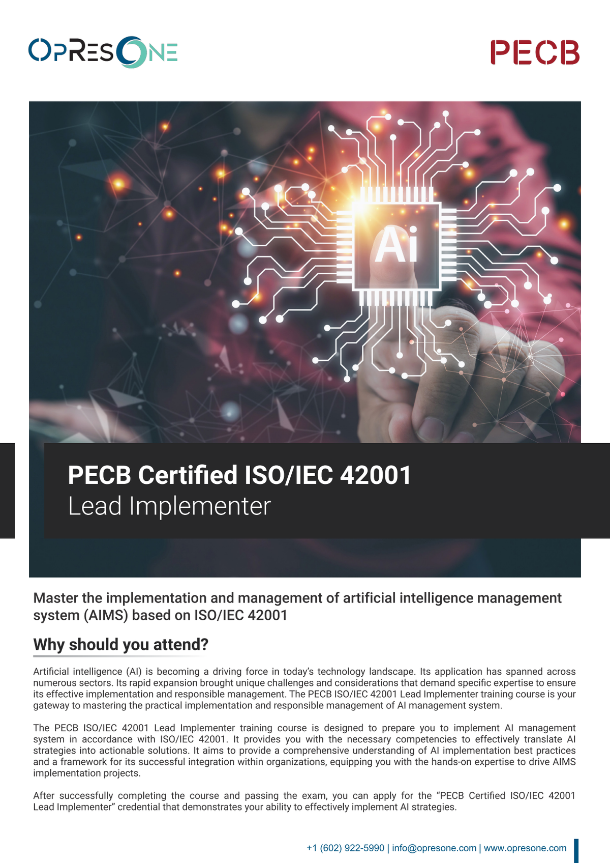 ISO 42001 Lead Implementer Certification Course